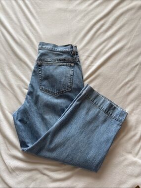 Eddie Bauer denim capris